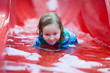 Photo: Little girl at water park Little girl at water park