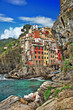 Photo: pictorial Ligurian coast of Italy - Riomagiore pictorial Ligurian coast of Italy - Riomagiore