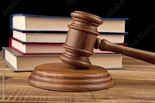 Photo: mallet and books mallet and books