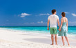 Couple at tropical beach