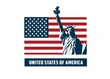 USA liberty Flag