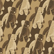 Vector: Teddy Bear Seamless Pattern Teddy Bear Seamless Pattern