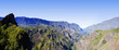 Vue du cirque de Cilaos depuis la route de Grand-Ilet