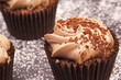 Delicious chocolate cupcakes