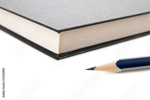 Photo: pencil and book pencil and book