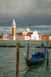 Photo: Gondola and San Giorgio Maggiore Church in Venice Gondola and San Giorgio Maggiore Church in Venice