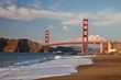 Photo: The Golden Gate Bridge w the waves The Golden Gate Bridge w the waves