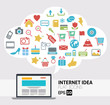 Internet Idea Concept Design