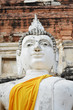 Buddha statues at Wat Yai Chai Mongkol in Ayutthaya, Thailand