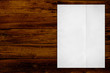 Photo: Old Paper on Wooden Table Old Paper on Wooden Table