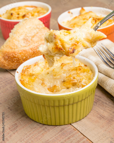 Photo: Fresh baked Dungeness Crab macaroni and cheese Fresh baked Dungeness Crab macaroni and cheese