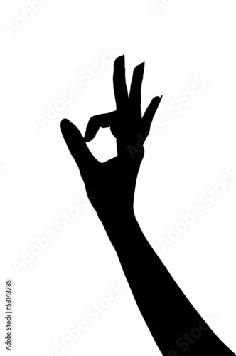 Illustration: hand symbol hand symbol
