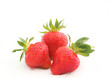 Three strawberries