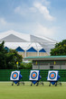 Archery Targets On Field
