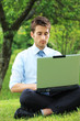 Photo: Working outdoors Working outdoors
