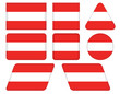 Vektor: set of buttons with flag of Austria set of buttons with flag of Austria