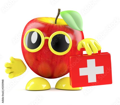 Illustration: 3d Apple wants to help 3d Apple wants to help