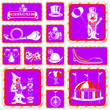 clown squared icons