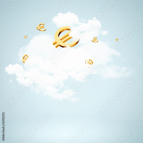 Illustration: Abstract light blue background Abstract light blue background