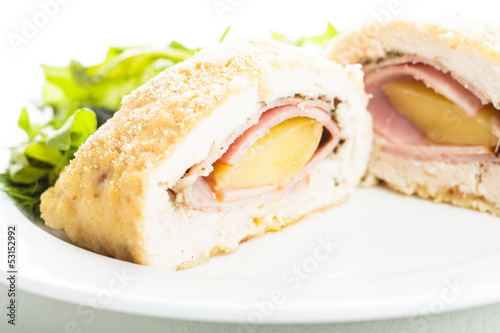 Photo: Cordon bleu - chicken cutlet Cordon bleu - chicken cutlet