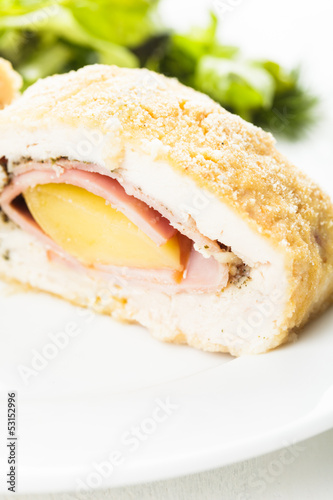 Photo: Cordon bleu - chicken cutlet Cordon bleu - chicken cutlet