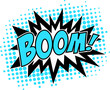 BOOM! Comic Sprechblase Explosion