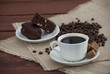 coffee and brownies
