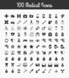 100 medical icons