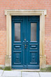 Restaurierte Haustür