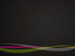 canvas print picture - Dark Vector Background