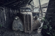 hidden old classic car