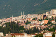 Photo: Mosque and many houses in Bursa, Turkey Mosque and many houses in Bursa, Turkey