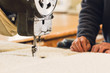 Nähmaschine - Detailaufnahme
