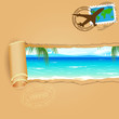 Travel Background for Sea Beach