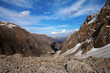 Top view of valley