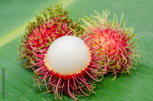 Photo: Rambutan fruits Rambutan fruits