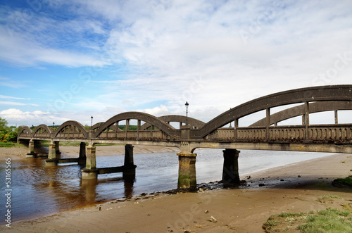 Photo: Bridge over the River Dee at Kirkcudbright Bridge over the River Dee at Kirkcudbright