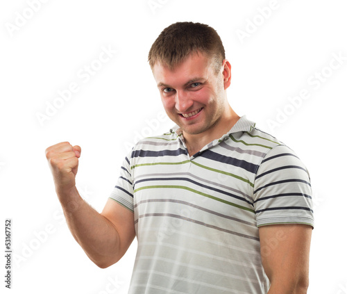 Photo: Hand sign of erection Hand sign of erection
