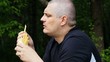 Man eating potato chips episode 2