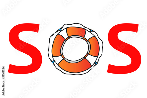 Illustration: SOS - Nichtschwimmer SOS - Nichtschwimmer