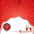 Vektor: Abstract medical background Abstract medical background