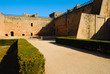 Medieval castle located in Niebla,  Huelva, Spain