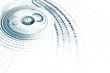 Illustration: Blue abstract background Blue abstract background