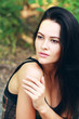 woman closeup portrait