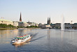 Hamburg am Abend beleuchtet Hamburg am Abend beleuchtet