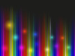 Disco Stripes Background