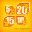 Illustration: Banners with discount Banners with discount
