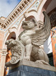 Madrid - Lions for entry of Palacio de Velasquez
