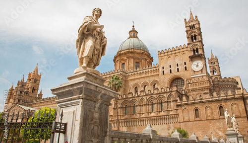 Photo: Palermo - South portal of Cathedral Palermo - South portal of Cathedral