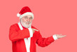 Foto: Santa Claus pointing something with his finger Santa Claus pointing something with his finger